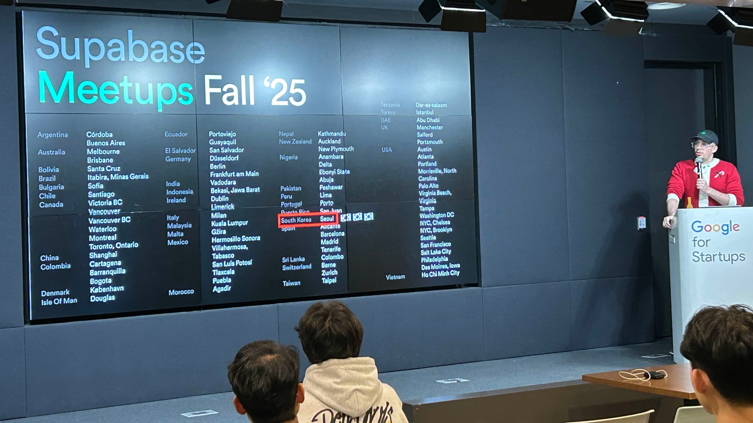 Supabase Meetups Fall 25