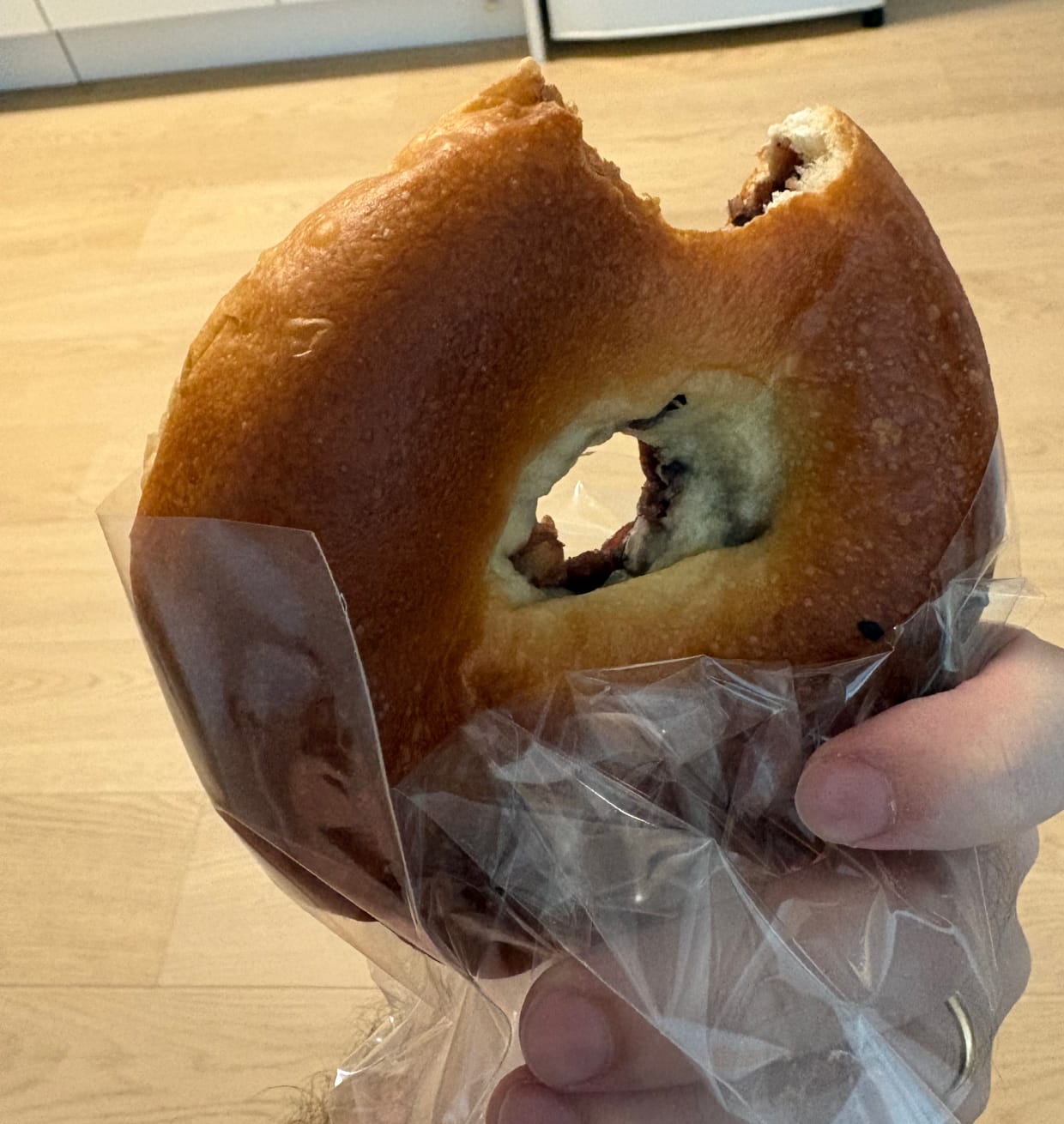 Red-bean bread after the move
