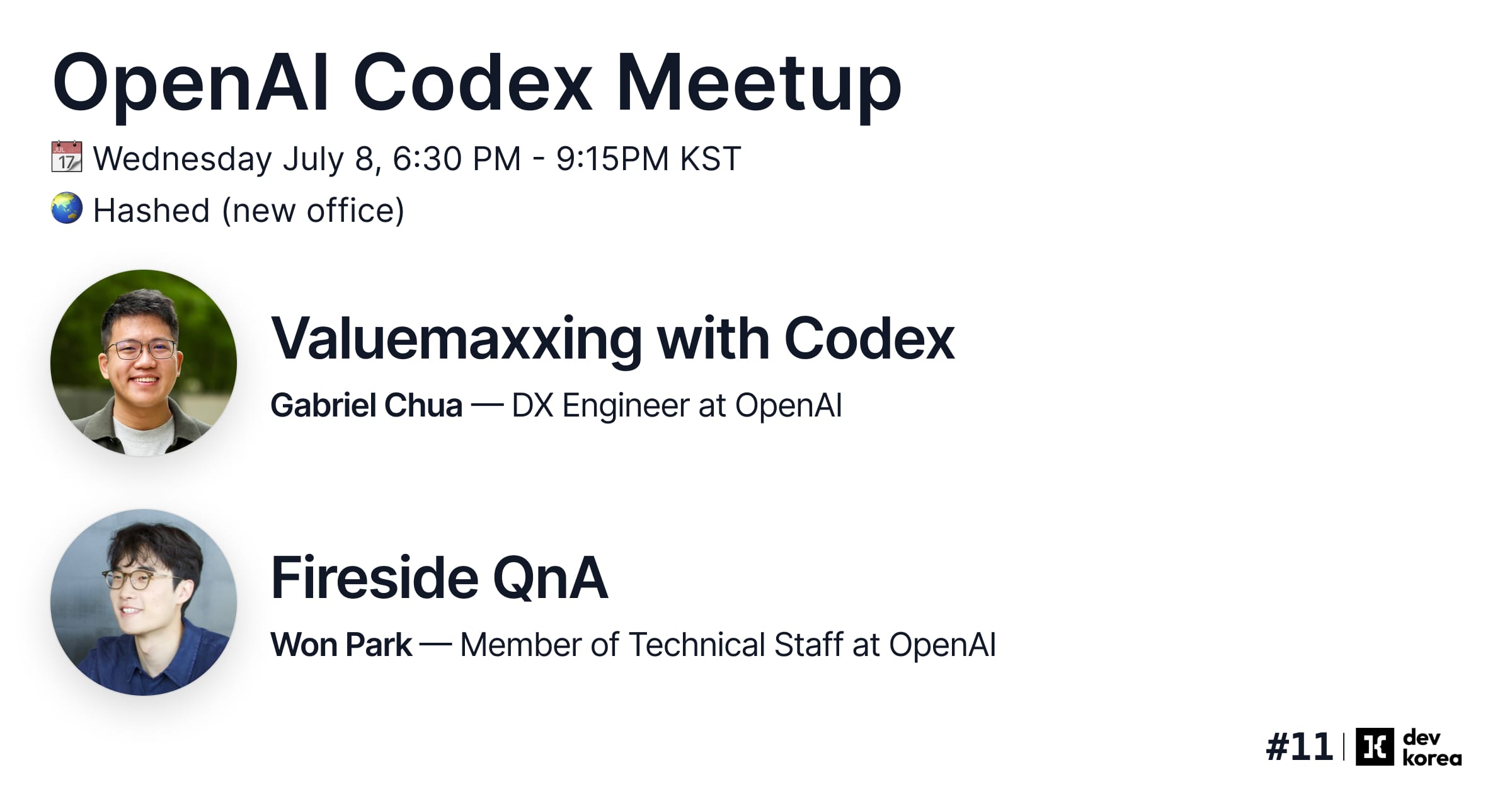 Dev Korea #10: OpenAI Codex Meetup