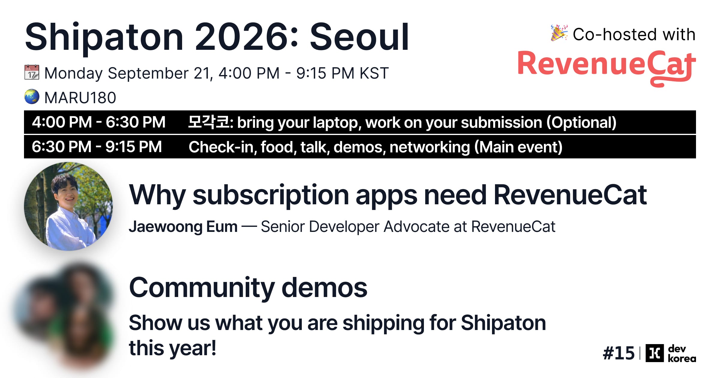 Shipaton is RevenueCat's global hackathon for builders shipping real apps to real stores, with $700k+ in cash prizes, 9 categories, and a Times Square billboard for the winner. Submissions close at the end of September, so this is the final stretch.