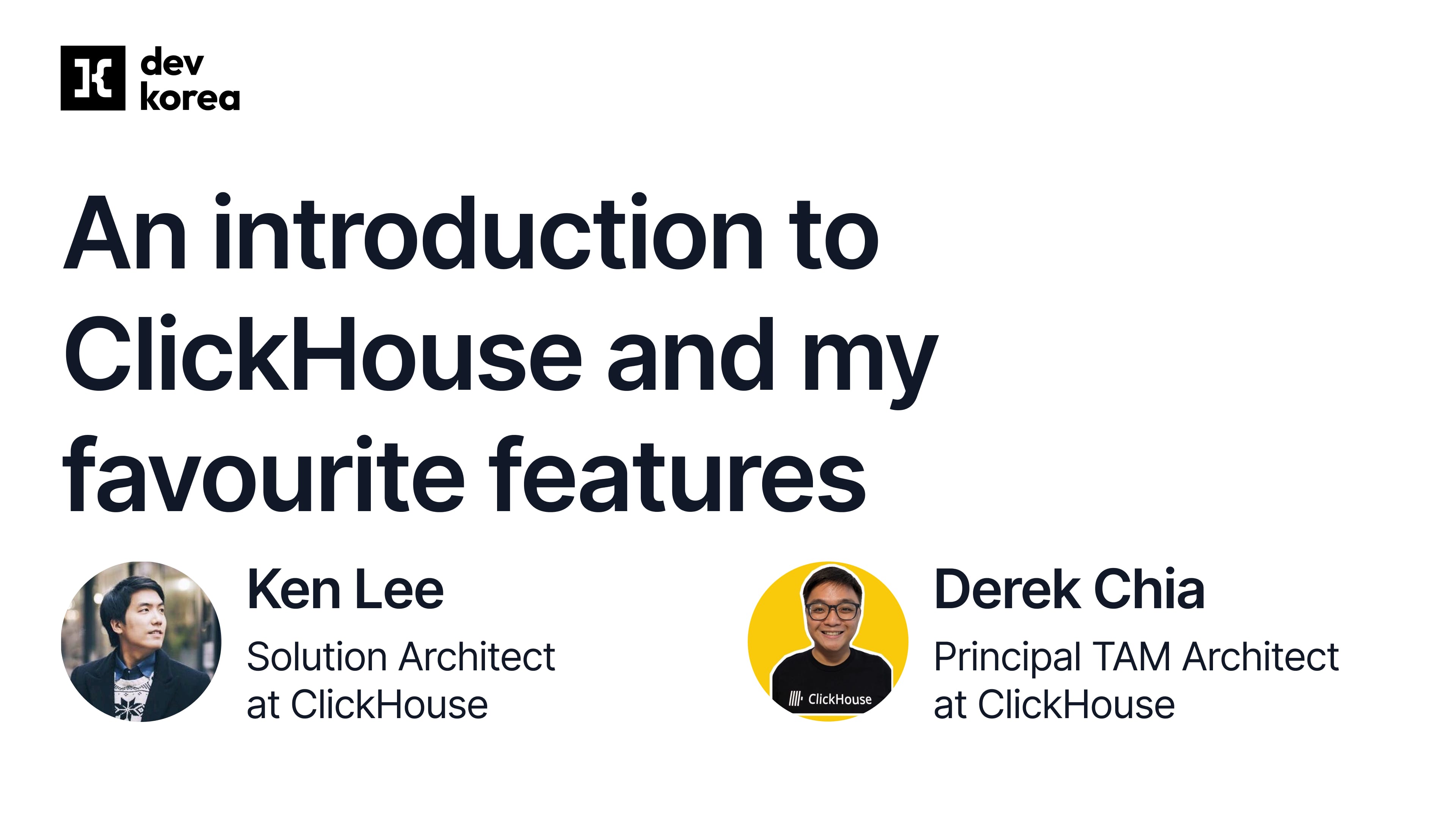 An introduction to ClickHouse and my favourite features