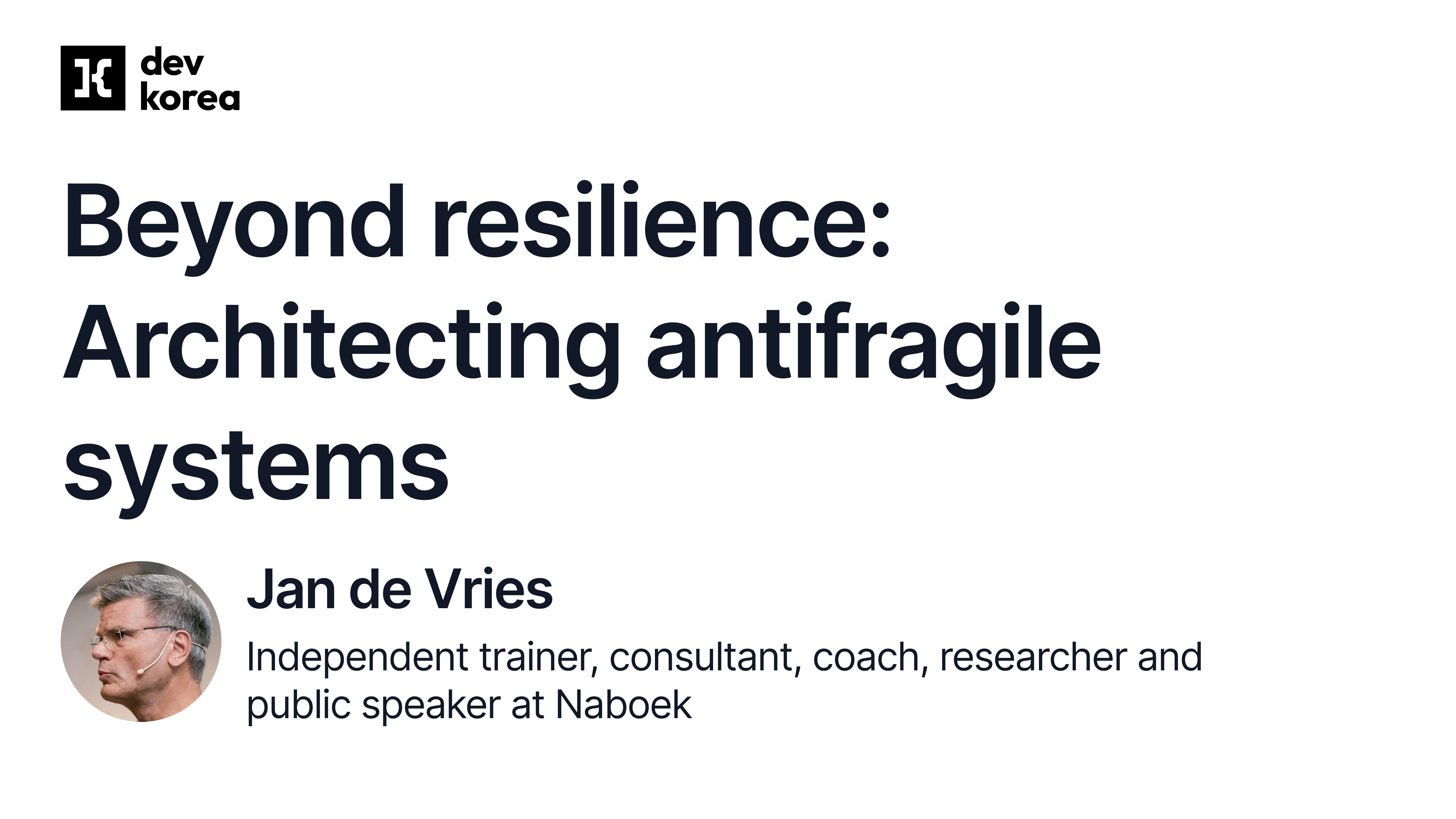 Beyond resilience: Architecting antifragile systems